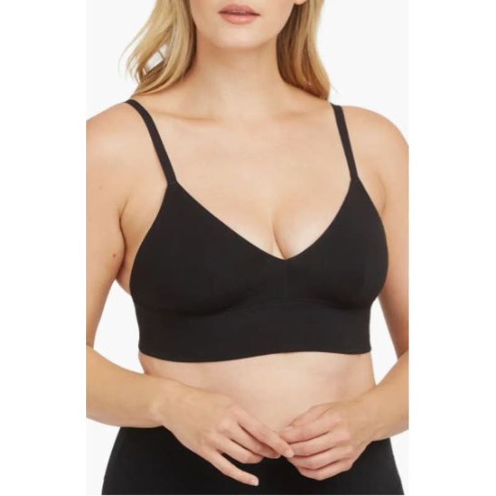 SPANX Black Smooth Wireless Bralette